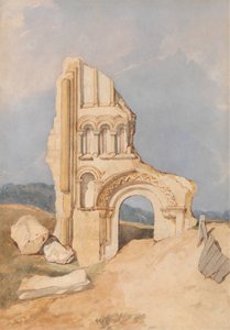 Ruin of a Norman Church by After John Sell Cotman
