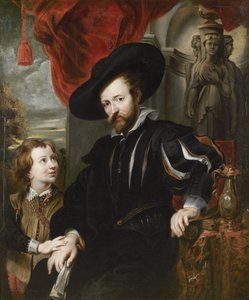 Rubens and Albert by after Peter Paul Rubens