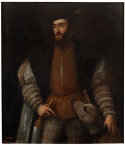 The Emperor Charles V with a Dog