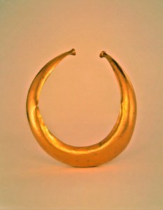 Collar, Mooghaun North, County Clare, Late Bronze Age by Age Bronze