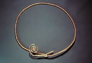 Torc, from Tara, County Meath, Middle Bronze Age by Age Bronze