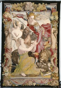 Justice delivering Innocence by Agnolo (after) Bronzino