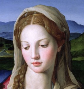 Holy Family with St. Anne and the infant St. John the Baptist (detail)