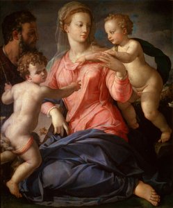 The Holy Family with the young John the Baptist by Agnolo Bronzino