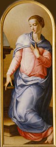 Virgin Annunciate, 1540-1545 by Agnolo Bronzino