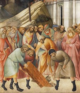 King Solomon Burying One of the Beams of the Cross by Agnolo Gaddi