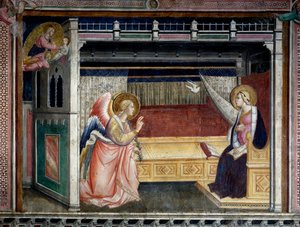 The Annunciation by Agnolo Gaddi
