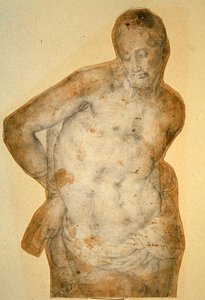 Christ at the Column by Agnolo Bronzino