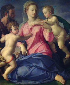 The Holy Family by Agnolo Bronzino