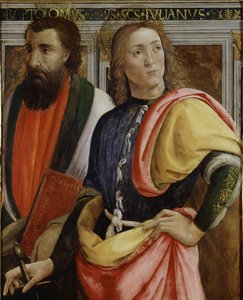 Sts Bartholomew and Julian the Hospitaler by Agnolo di Domenico