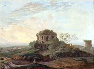 Temple of Tosse, Tivoli by Agostino Aglio