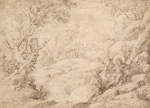 Landscape with The Temptation of Christ