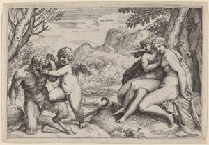 Pan Taming Eros