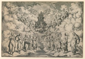 The Harmony of Spheres by Agostino Carracci