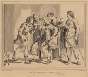 Tobias anoints his Father