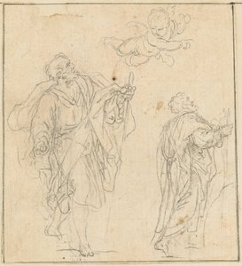 An Apostle Guided by an Angel by Agostino Masucci