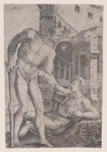 A Man Helping Another to His Feet, ca. 1514-36