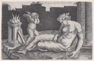Cleopatra by Agostino Veneziano