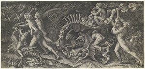 The Carcass by Agostino Veneziano
