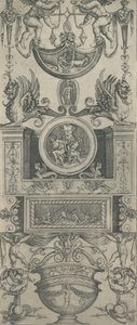 Ornament Panel by Agostino Veneziano.