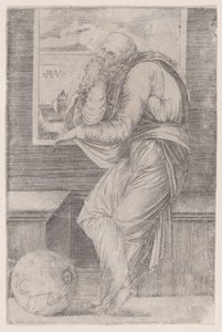 Philosopher Seated near a Window