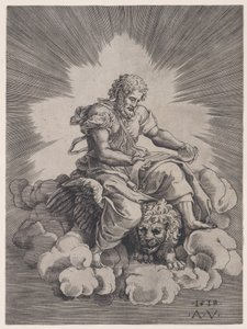 Saint Mark by Agostino Veneziano