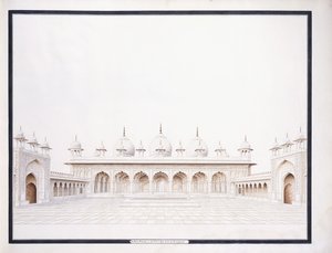 The Moti Musjid in the Fort of Agra, c. 1815