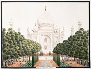The Taj from the Garden, c. 1815