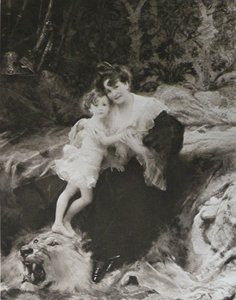 Madame Aimé Morot and Her Daughter