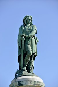 Colossal Statue of Vercingetorix (72-46 BC), Gallic Leader