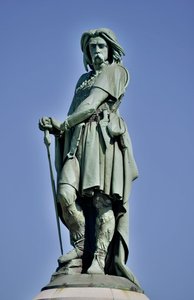 Colossal statue of Vercingetorix (72-46 BC), Gallic leader