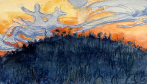 Impivaara from Far by Akseli Gallen-Kallela