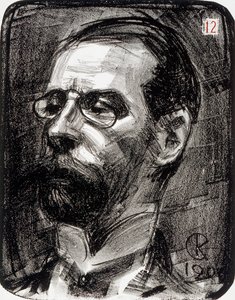 Portrait of Axel Berndtson by Akseli Gallen-Kallela