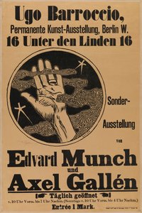 Poster for Munch & Gallén