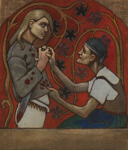 The Fratricide by Akseli Gallen-Kallela