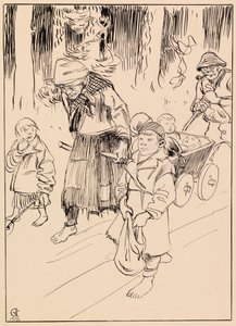 The Rajamäki Regiment by Akseli Gallen-Kallela