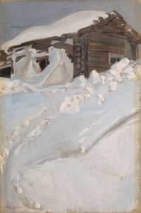 Winter Landscape by Akseli Gallen-Kallela