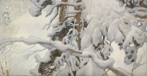 Winter by Akseli Gallen Kallela