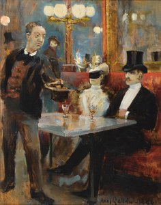 In a Café in Paris