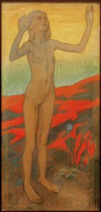 Adorant by Akseli Valdemar Gallen Kallela