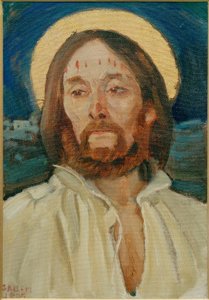 Head of Christ by Akseli Valdemar Gallen Kallela