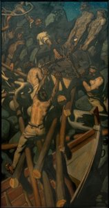 Theft of the Sampo by Akseli Valdemar Gallen Kallela