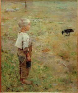Boy and Crow