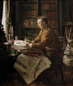 Portrait of Dr. H.F. Antell by Akseli Valdemar Gallen Kallela