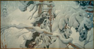 Winter by Akseli Valdemar Gallen Kallela
