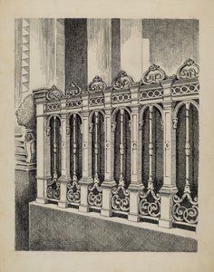 Cast Iron Fence by Al Curry