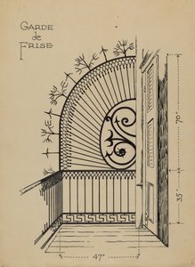 Iron Balcony Garde by Al Curry