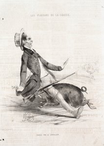 The Pleasures of the Hunt: Boar Hunt by Alade Joseph Lorentz