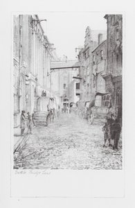 London Lanes: Battle Bridge Lane by Alan Stapleton
