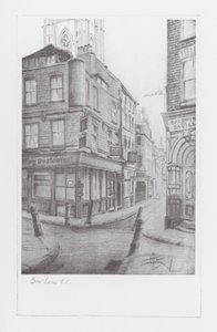 London Lanes: Bow Lane by Alan Stapleton